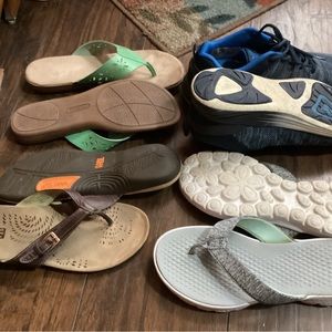 Bundle of 4 women’s size 10 shoes. Good used condition.